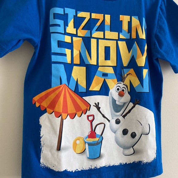 *NWOT* Disney Frozen Kids Short Sleeve Tee - Picture 4 of 9